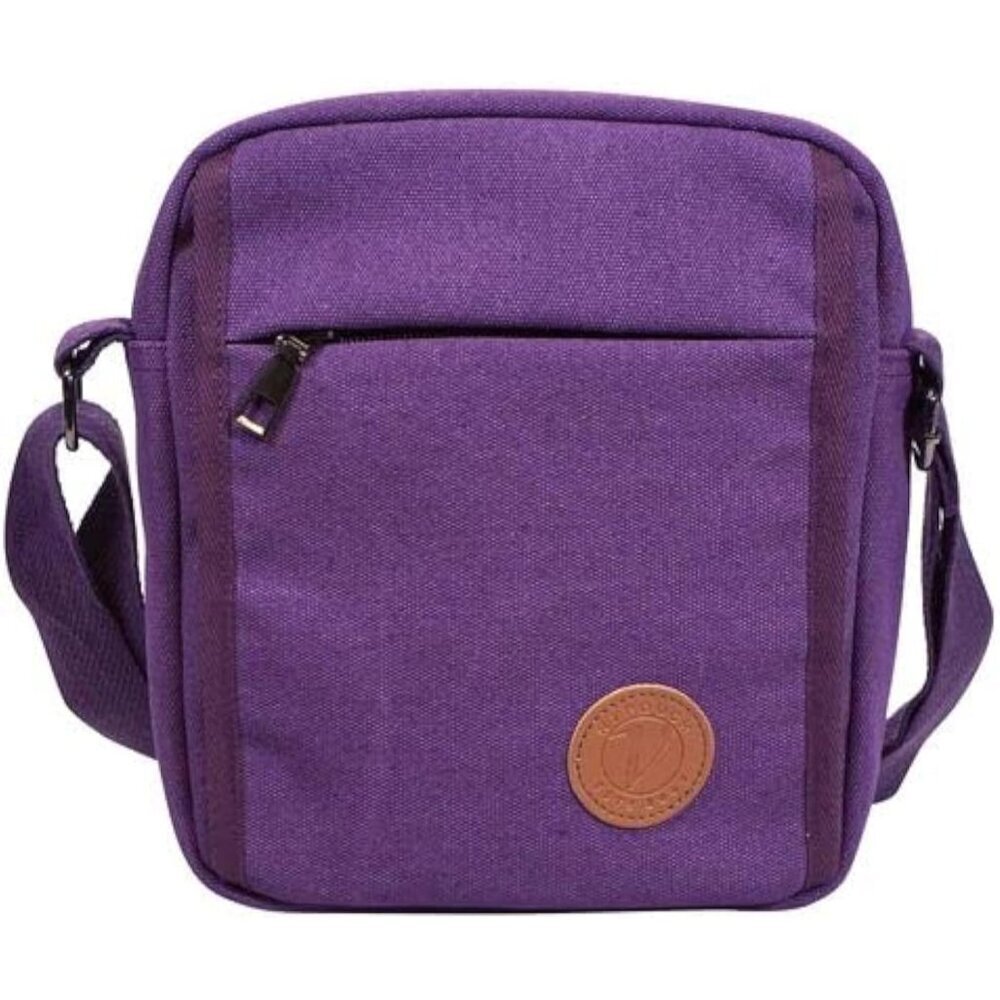 Tahoe Crossbody Bag Canvas Womens Mens Travel Purse Organizer Compact